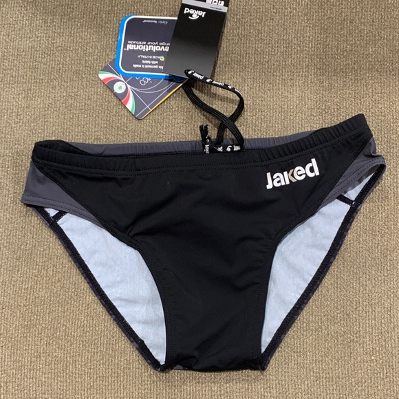 NWT Men's Black Swim Briefs - Picture 1 of 4